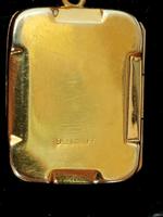 Art Deco 9ct Back & Front Gold Locket on Chain (10 of 10) Art Deco 9ct Back & Front Gold Locket on Chain (10 of 10)