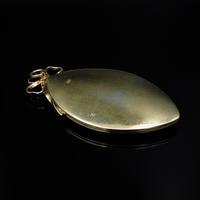 Antique Georgian Pearl Large Navette Silver Gilt Gold Locket Pendant (4 of 11) Antique Georgian Pearl Large Navette Silver Gilt Gold Locket Pendant (4 of 11)