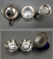 Keith Murray Art Deco Silver Plated Cruet - Designed for Mappin & Webb (6 of 7) Keith Murray Art Deco Silver Plated Cruet - Designed for Mappin & Webb (6 of 7)