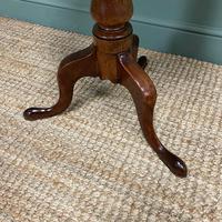 Quality Georgian Cuban Mahogany Antique Tilt Top Tripod Occasional / Lamp Table (3 of 7) Quality Georgian Cuban Mahogany Antique Tilt Top Tripod Occasional / Lamp Table (3 of 7)