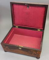 Early 19th Century Rosewood Work Box (2 of 5) Early 19th Century Rosewood Work Box (2 of 5)