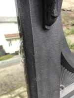 Antique Victorian Cast Iron Overmantle Mirror & Shelf (7 of 8) Antique Victorian Cast Iron Overmantle Mirror & Shelf (7 of 8)