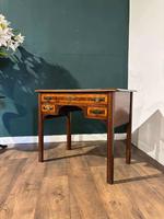 Edwardian Inlaid Mahogany Lowboy