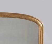 Large English Victorian Gilt Archtop Overmantle Mirror (5 of 6) Large English Victorian Gilt Archtop Overmantle Mirror (5 of 6)
