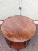 Edwardian Mahogany Round Nest of 5 Tables (3 of 9) Edwardian Mahogany Round Nest of 5 Tables (3 of 9)
