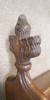 Victorian Carved Oak Gothic Church Pew (7 of 12) Victorian Carved Oak Gothic Church Pew (7 of 12)
