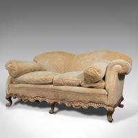 Antique 2 Seat Sofa, French, Textile, Beech, Settee, C.1900 (3 of 12) Antique 2 Seat Sofa, French, Textile, Beech, Settee, C.1900 (3 of 12)