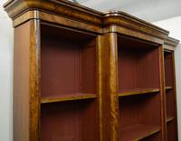 Burr Walnut Open Bookcase (5 of 8) Burr Walnut Open Bookcase (5 of 8)