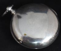 Superb Antique Silver Pair Case Pocket Watch Fusee Verge Escapement Key Wind Enamel Dial Johnson London (2 of 8) Superb Antique Silver Pair Case Pocket Watch Fusee Verge Escapement Key Wind Enamel Dial Johnson London (2 of 8)