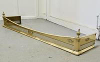 Superb Victorian Pierced Brass Fender (4 of 5) Superb Victorian Pierced Brass Fender (4 of 5)