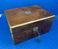 Victorian 1860 Walnut Writing Box (8 of 15) Victorian 1860 Walnut Writing Box (8 of 15)