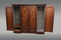 Large Antique Mahogany Four Door Breakfront Compactum Wardrobe (2 of 3) Large Antique Mahogany Four Door Breakfront Compactum Wardrobe (2 of 3)