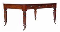 Victorian 19th Century Mahogany Partners' Writing Desk Table (3 of 8) Victorian 19th Century Mahogany Partners' Writing Desk Table (3 of 8)