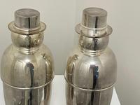 Pair of Decorative Art Deco Style Silver Snowmen Cocktail Shakers (15 of 42) Pair of Decorative Art Deco Style Silver Snowmen Cocktail Shakers (15 of 42)