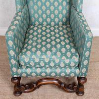 Lounge Chair Armchair Walnut Wingback Edwardian (7 of 12) Lounge Chair Armchair Walnut Wingback Edwardian (7 of 12)