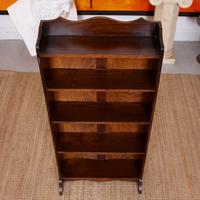 Carved Oak Open Bookcase Bookshelves (3 of 8) Carved Oak Open Bookcase Bookshelves (3 of 8)