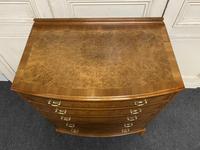 Burr Walnut Bow Front Chest (11 of 12) Burr Walnut Bow Front Chest (11 of 12)