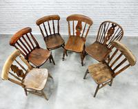 Interesting Harlequin Set of 6 Windsor Kitchen Chairs (3 of 6) Interesting Harlequin Set of 6 Windsor Kitchen Chairs (3 of 6)
