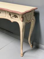 Large French painted console table with drawers (6 of 8) Large French painted console table with drawers (6 of 8)