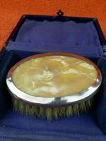 Sterling Silver Hallmarked Small Cased Clothes Brush with Faux Mother of Pearl 1927, Birmingham, G & C Ltd (2 of 12) Sterling Silver Hallmarked Small Cased Clothes Brush with Faux Mother of Pearl 1927, Birmingham, G & C Ltd (2 of 12)