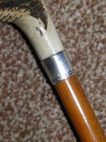 Hallmarked 1933 Silver J.HOWELL Ladies / Youths Hunt Whip W / Leather Thong (4 of 10) Hallmarked 1933 Silver J.HOWELL Ladies / Youths Hunt Whip W / Leather Thong (4 of 10)