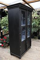 Fabulous Old Pine / Black Painted Glazed Cupboard / Display Cabinet - We Deliver! (7 of 12) Fabulous Old Pine / Black Painted Glazed Cupboard / Display Cabinet - We Deliver! (7 of 12)