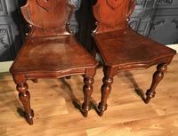Pair of Victorian Mahogany Hall Chairs 318 (10 of 14) Pair of Victorian Mahogany Hall Chairs 318 (10 of 14)