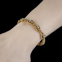 Antique French Diamond Bracelet 18ct Gold 2.20ct Of Diamond c.1900 (4 of 6) Antique French Diamond Bracelet 18ct Gold 2.20ct Of Diamond c.1900 (4 of 6)
