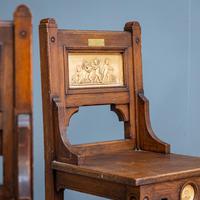 Pair of Arts & Crafts Hall Chairs (2 of 13) Pair of Arts & Crafts Hall Chairs (2 of 13)