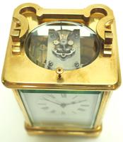 Good Antique French 8-day Repeat Carriage Clock Bevelled Case with Enamel Dial Gong Striking (14 of 15) Good Antique French 8-day Repeat Carriage Clock Bevelled Case with Enamel Dial Gong Striking (14 of 15)