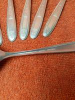 Antique Silver Plate Epns Art Deco Soup Spoons c.1920 (6 of 7) Antique Silver Plate Epns Art Deco Soup Spoons c.1920 (6 of 7)