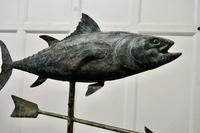 Verdigris Copper Folk Art Fish Weather Vane (6 of 7) Verdigris Copper Folk Art Fish Weather Vane (6 of 7)
