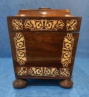 Regency Rosewood Twin Canister Tea Caddy (8 of 23) Regency Rosewood Twin Canister Tea Caddy (8 of 23)