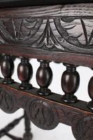 Small Antique Victorian Gothic Revival Oak Hall Table (13 of 13) Small Antique Victorian Gothic Revival Oak Hall Table (13 of 13)