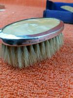 Sterling Silver Hallmarked Small Cased Clothes Brush with Faux Mother of Pearl 1927, Birmingham, G & C Ltd (7 of 12) Sterling Silver Hallmarked Small Cased Clothes Brush with Faux Mother of Pearl 1927, Birmingham, G & C Ltd (7 of 12)