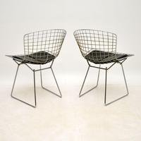 Pair of Vintage Wire Chairs by Harry Bertoia (4 of 10) Pair of Vintage Wire Chairs by Harry Bertoia (4 of 10)