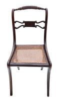 Set of 8 Regency faux rosewood dining chairs 19th Century (4 of 7) Set of 8 Regency faux rosewood dining chairs 19th Century (4 of 7)