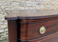 Regency Mahogany Bow Fronted Column Chest of Drawers (13 of 21) Regency Mahogany Bow Fronted Column Chest of Drawers (13 of 21)