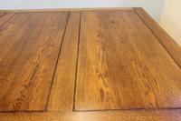 Large Antique Oak Extending Drawleaf Dining Table (4 of 15) Large Antique Oak Extending Drawleaf Dining Table (4 of 15)