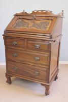 Antique Mahogany Small Bureau Writing Desk (11 of 11) Antique Mahogany Small Bureau Writing Desk (11 of 11)