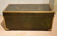 19th Century Camphor Leather Travelling Trunk (6 of 7) 19th Century Camphor Leather Travelling Trunk (6 of 7)