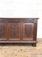 Huge 18th Century Carved Oak Coffer (3 of 9) Huge 18th Century Carved Oak Coffer (3 of 9)
