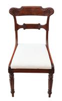 Set of 10 Regency Carved Mahogany Dining Chairs, 19th Century (2 of 8) Set of 10 Regency Carved Mahogany Dining Chairs, 19th Century (2 of 8)