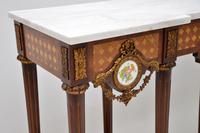 Antique French Marble Top Console Table (9 of 11) Antique French Marble Top Console Table (9 of 11)