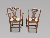 Eight 19thc Chippendale Style Mahogany Dining Chairs (5 of 6) Eight 19thc Chippendale Style Mahogany Dining Chairs (5 of 6)