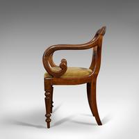 Antique Scroll Armchair, English, Mahogany, Buckle Back, Seat, William IV, 1835 (4 of 11) Antique Scroll Armchair, English, Mahogany, Buckle Back, Seat, William IV, 1835 (4 of 11)