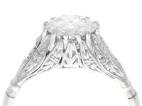 1.74ct Diamond & Platinum Solitaire Ring - French c.1930 (2 of 9) 1.74ct Diamond & Platinum Solitaire Ring - French c.1930 (2 of 9)