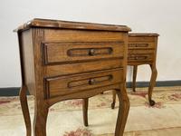 Vintage French Pair of Louis Style Bedsides Tables Oak Cabinets (11 of 12) Vintage French Pair of Louis Style Bedsides Tables Oak Cabinets (11 of 12)