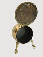 Quality Antique Victorian Ornate Brass Coal Bucket (15 of 15) Quality Antique Victorian Ornate Brass Coal Bucket (15 of 15)