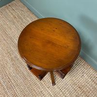 Antique Walnut Revolving Victorian Bookstand Table (6 of 6) Antique Walnut Revolving Victorian Bookstand Table (6 of 6)